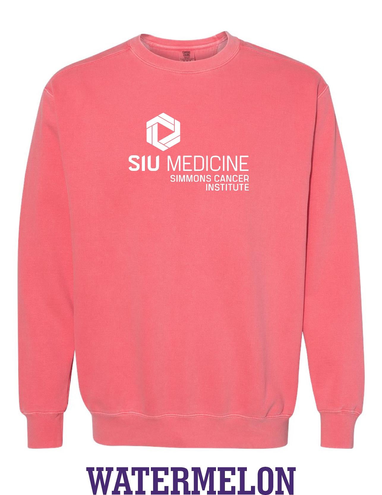 SIU Medicine SPRING COLLECTION Comfort Colors® Ring Spun Crewneck Sweatshirt (P.1566)