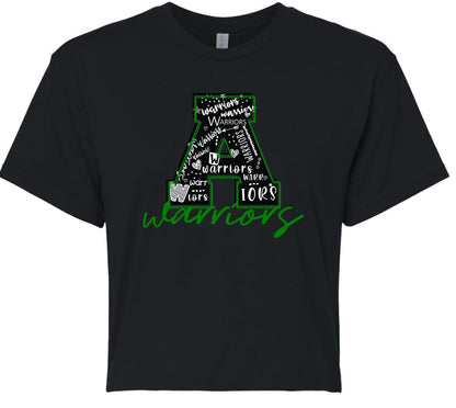 ATHENS BOOSTERS Next Level - Women's Ideal Crop Top (P.1580)