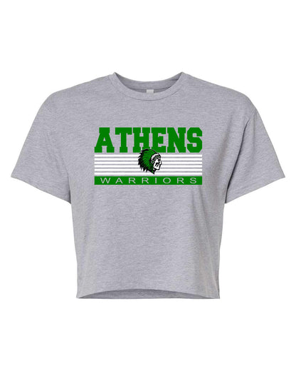 ATHENS BOOSTERS Next Level - Women's Ideal Crop Top (P.1580)