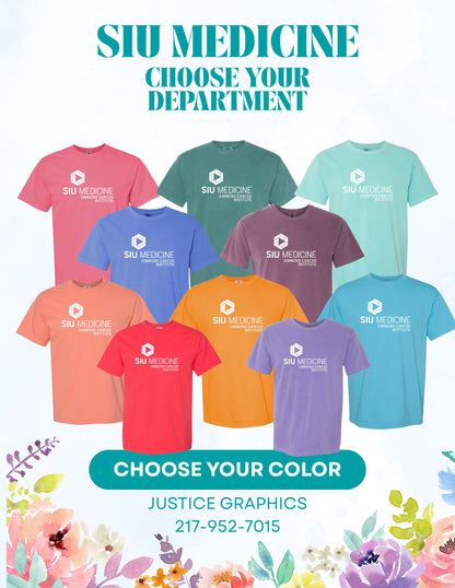 SIU Medicine SPRING COLLECTION Comfort Colors - Garment-Dyed Heavyweight T-Shirt (P.1717)