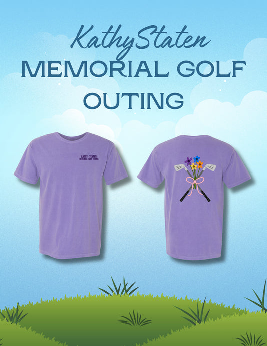 Kathy Staten Memorial Golf Outing Comfort Colors Unisex Garment-Dyed Heavyweight T-Shirt (P.1717)