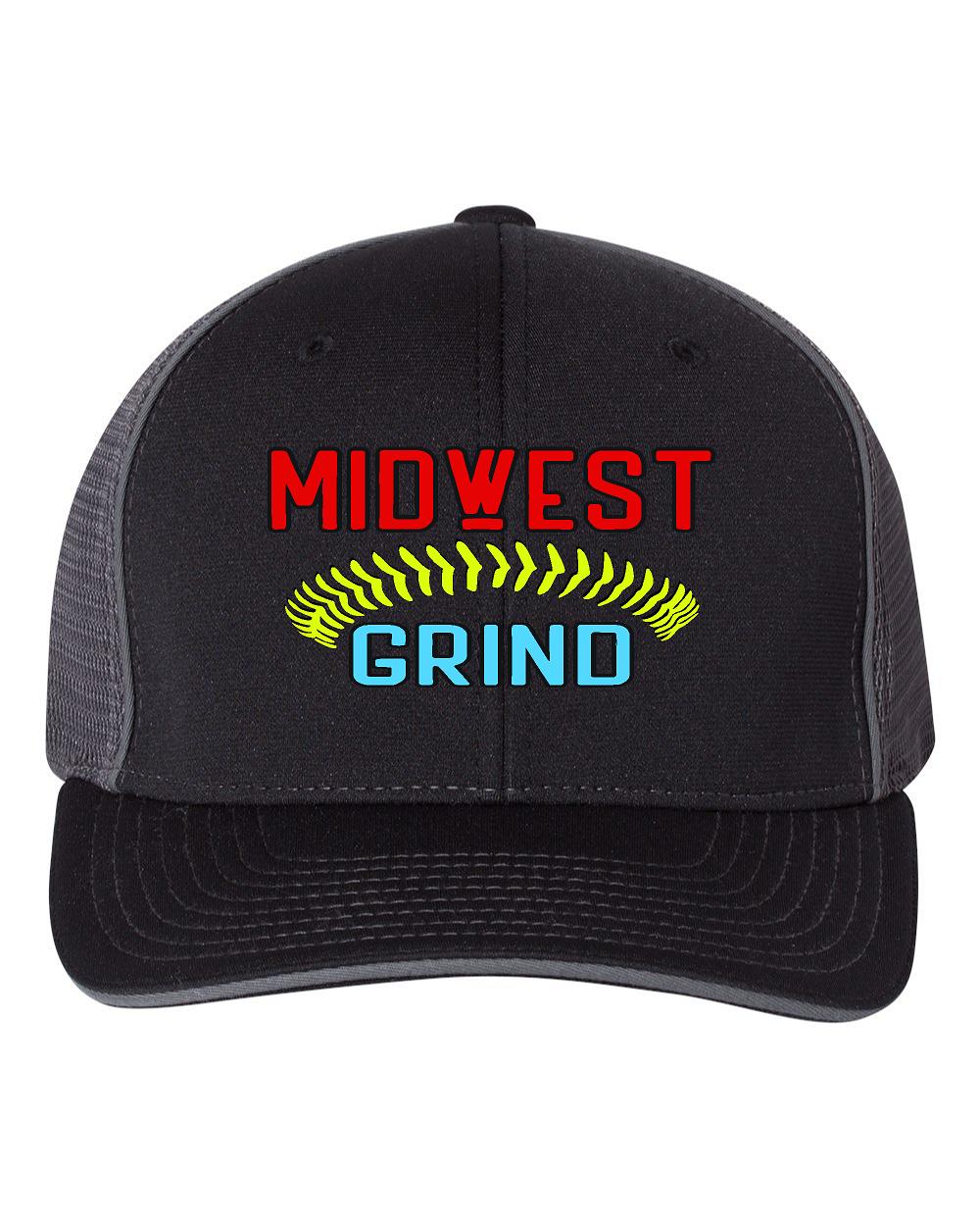 Midwest Grind Softball RICHARDSON FITTED HAT (E.172)