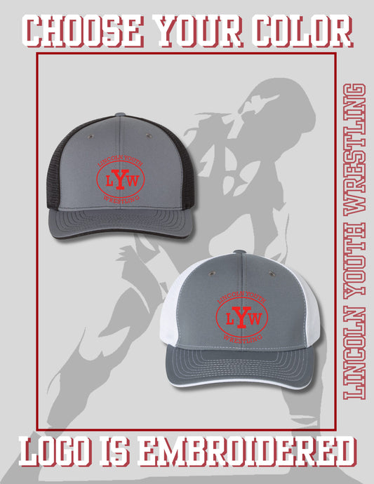 Lincoln Youth Wrestling RICHARDSON FITTED HAT (E.172)