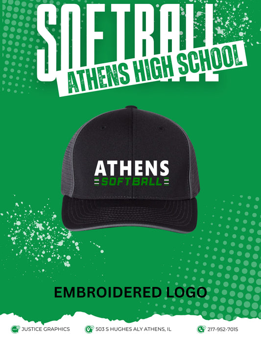 Athens High School Softball RICHARDSON FITTED HAT (E.172)