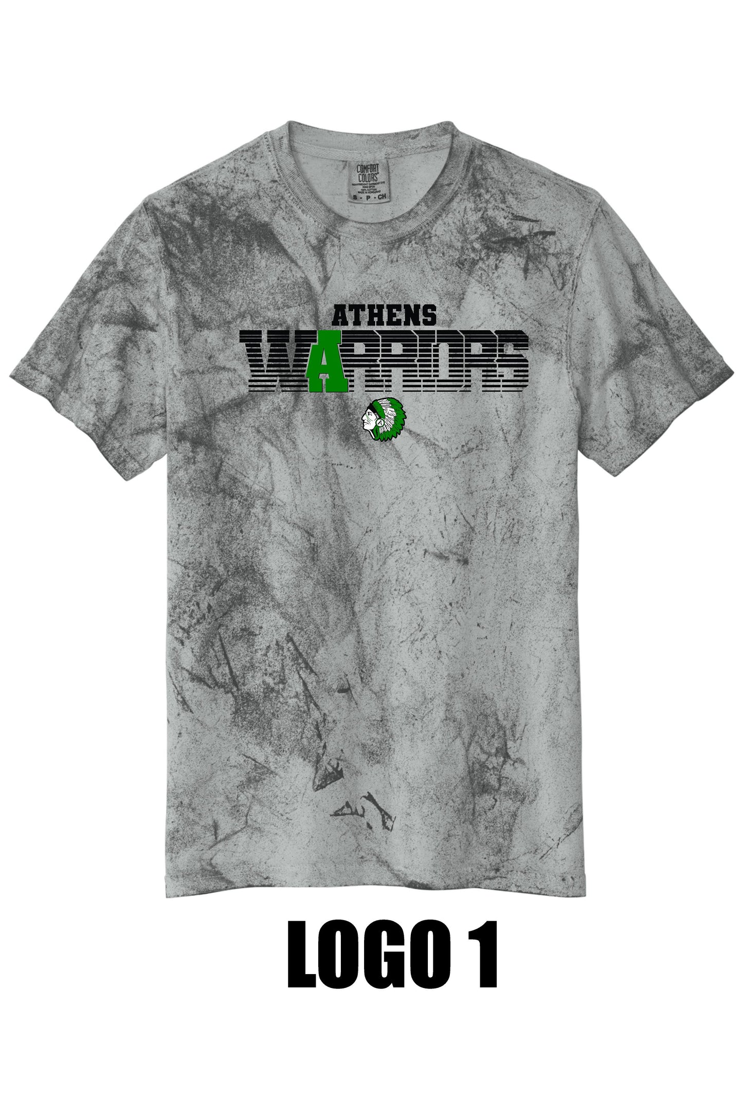 Athens Cheer Comfort Colors - Colorblast™ T-Shirt (P.1745)