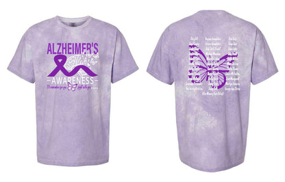 Alzheimer's Disease Awareness Tribute Comfort Colors - Colorblast™ T-Shirt (P.1745)