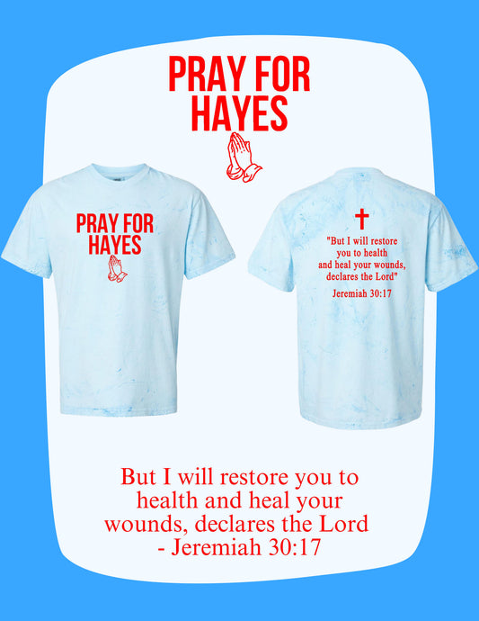 Pray For Hayes Comfort Colors - Colorblast™ T-Shirt (P.1745)