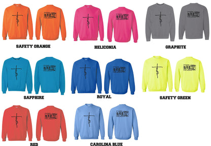 BYO CREW SWEATSHIRT FAITH CROSS (P.18000)