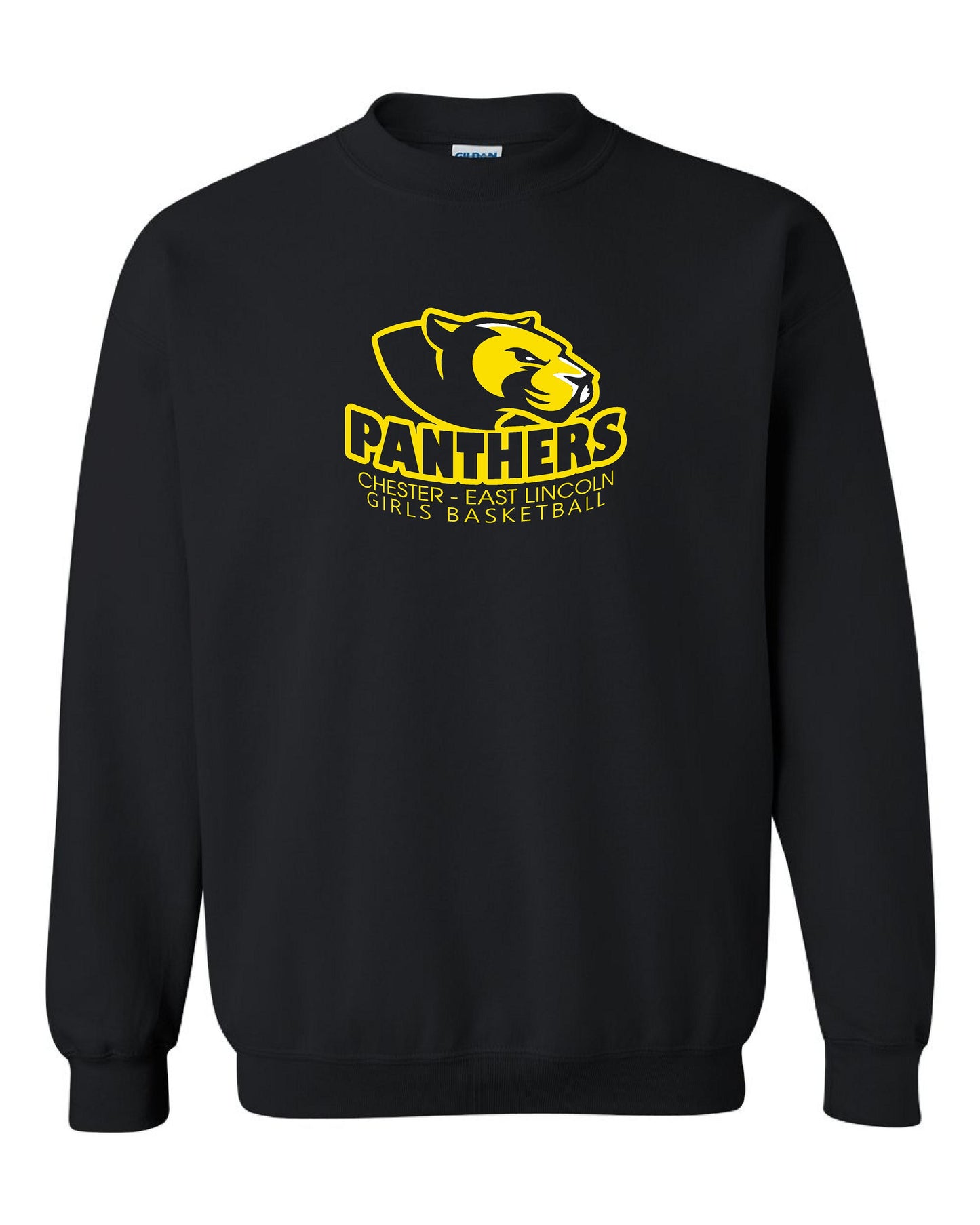 Chester-East Lincoln Jr. High Girls Basketball  Crew Sweatshirt (P.18000/18000B)