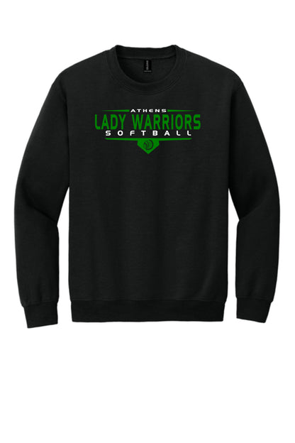 ATHENS JUNIOR HIGH SOFTBALL Unisex Crew Sweatshirt (P.18000)
