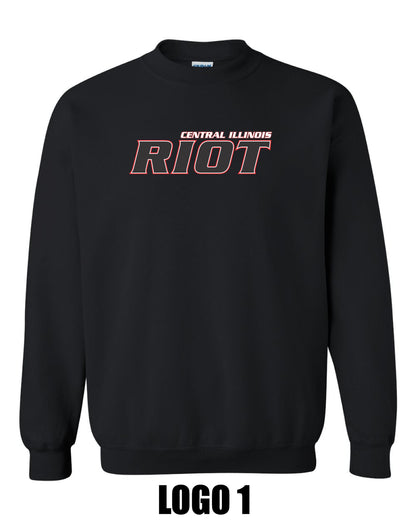 RIOT SOFTBALL UNISEX CREW SWEATSHIRT (P.18000)