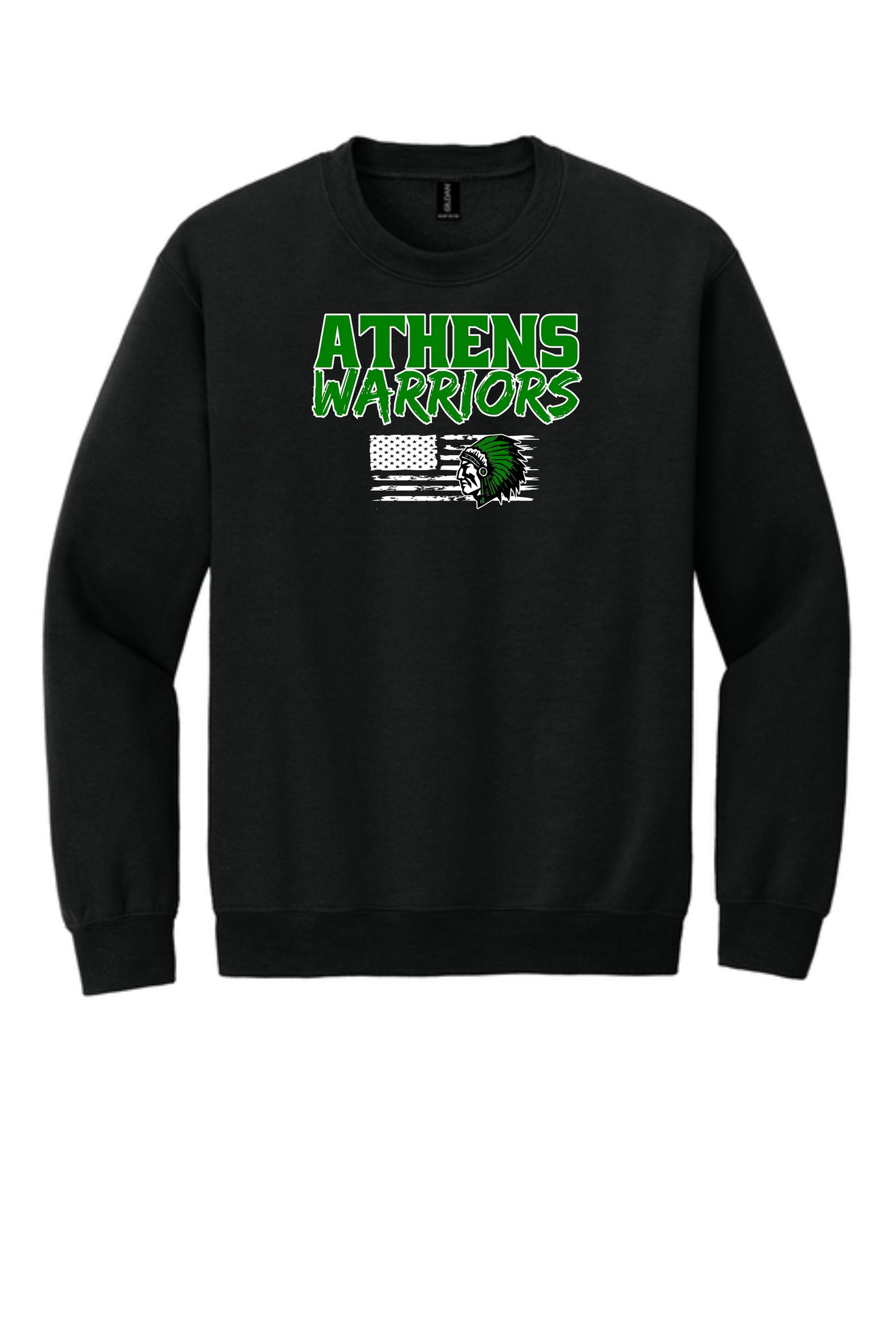 ATHENS JUNIOR HIGH SOFTBALL Unisex Crew Sweatshirt (P.18000)
