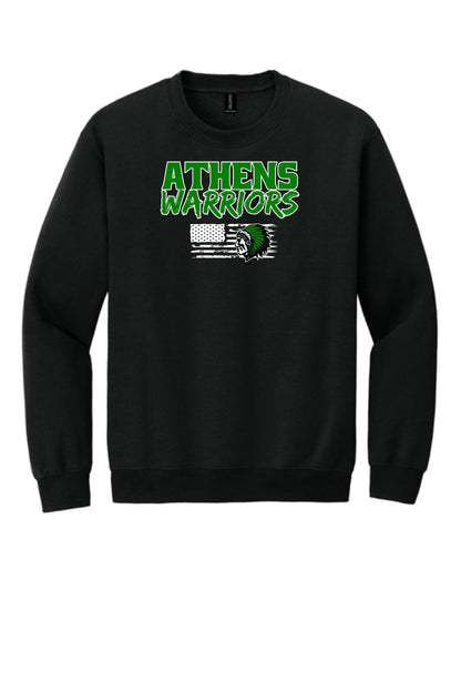 ATHENS JUNIOR HIGH SOFTBALL Unisex Crew Sweatshirt (P.18000)
