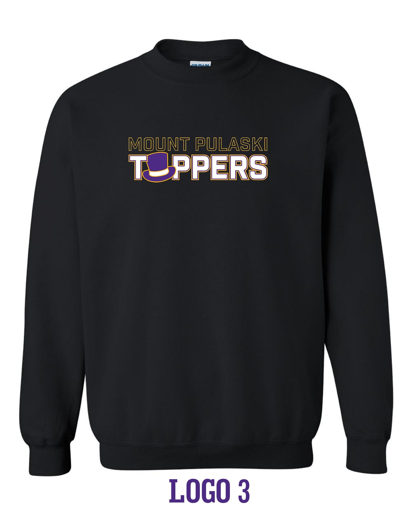 Mount Pulaski Toppers Unisex Crewneck Sweatshirt (P.18000/18000B)