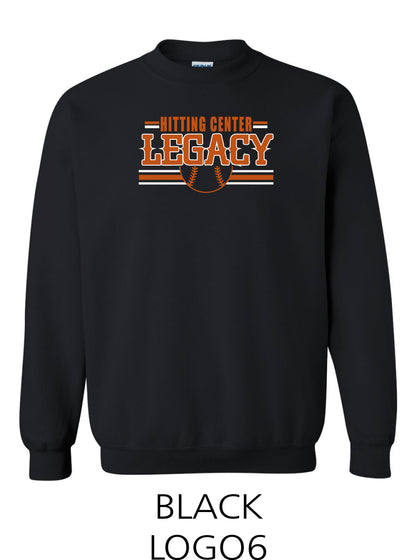Hitting Center Legacy Softball Unisex Crew Sweatshirt (P.18000)