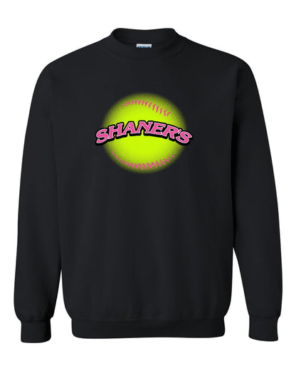 Shaner's Softball Unisex Crewneck Sweatshirt (P.18000/18000B)