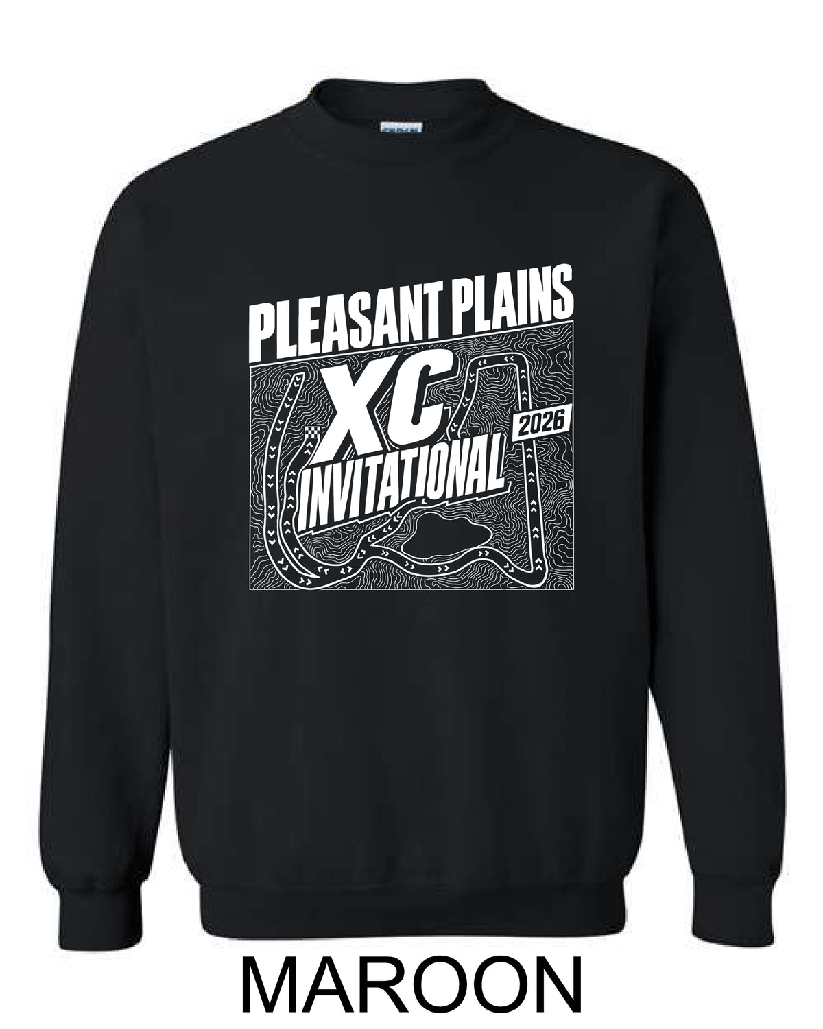 Pleasant Plains XC Invitational Unisex Crewneck Sweatshirt (P.18000/18000B)