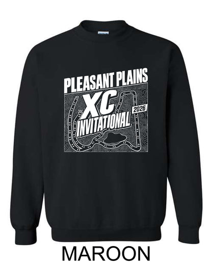 Pleasant Plains XC Invitational Unisex Crewneck Sweatshirt (P.18000/18000B)
