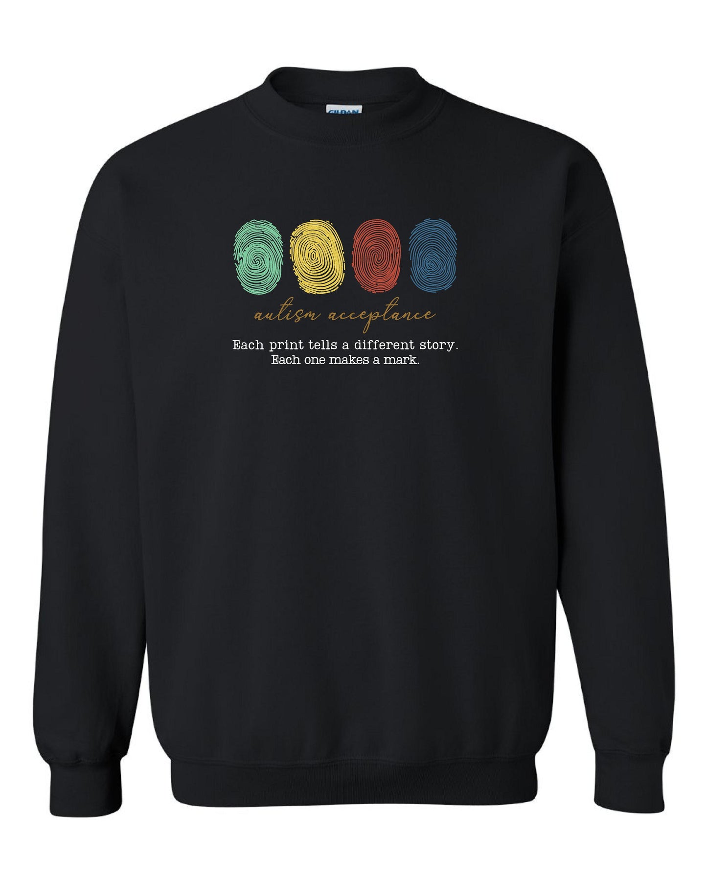 Autism Acceptance Unisex Crewneck Sweatshirt (P.18000/18000B)