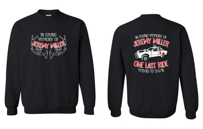In loving Memory of Jeremy Miller Unisex Crew Sweatshirt (P.18000/18000B)