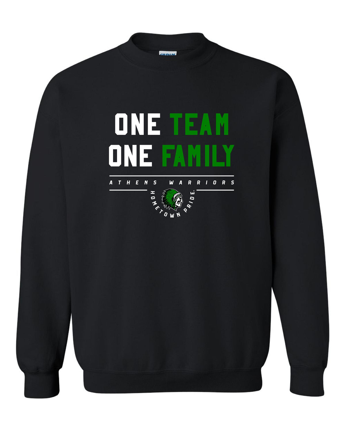ATHENS BOOSTERS UNISEX CREWNECK SWEATSHIRT (P.18000)