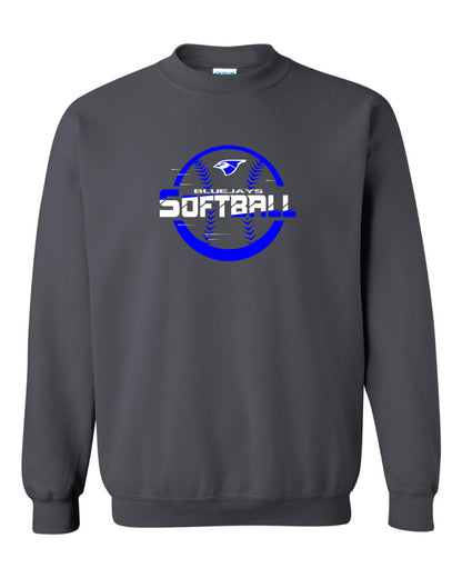 Porta Jr. High Softball Unisex Crew Sweatshirt (P.18000/18000B)
