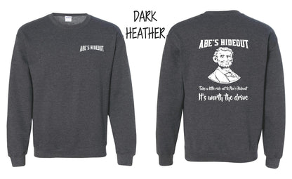 ABE'S HIDEOUT CREW SWEATSHIRT (P.18000)