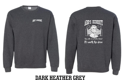 ABE'S HIDEOUT CREW SWEATSHIRT (P.18000)