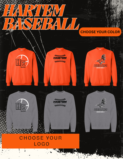 Hartem Baseball Unisex Crew Sweatshirt (P.18000/18000B)