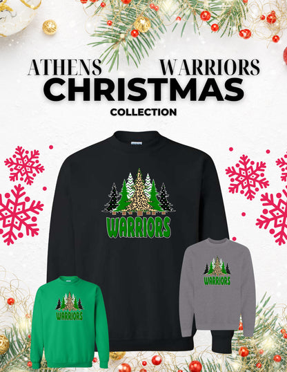 Athens Warriors Christmas Crew Sweatshirt (P.18000/18000B)