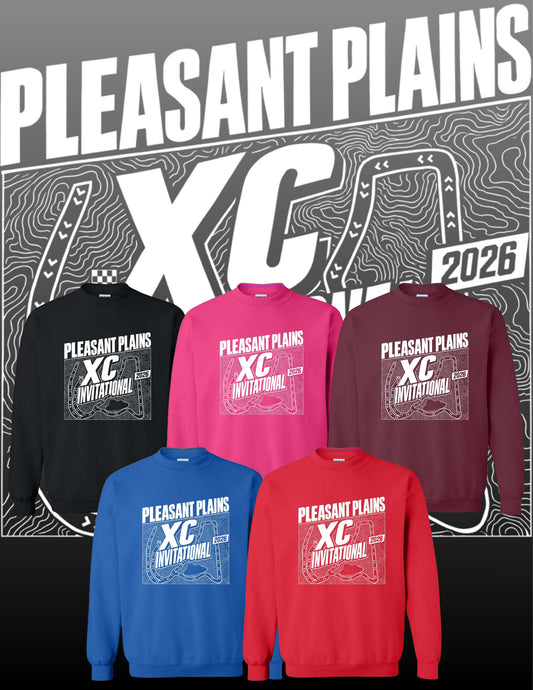 Pleasant Plains XC Invitational Unisex Crewneck Sweatshirt (P.18000/18000B)