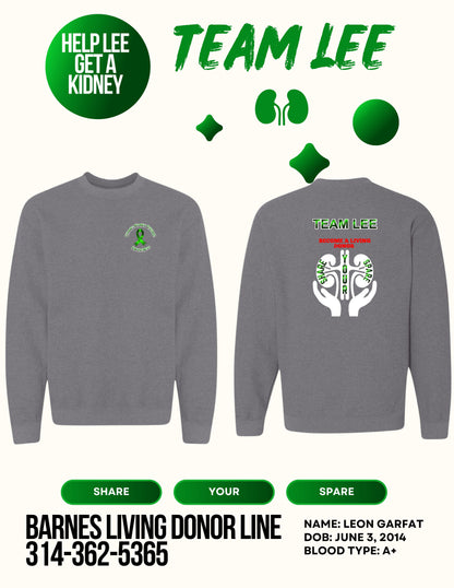 Team Lee Unisex Crewneck Sweatshirt (P.18000)