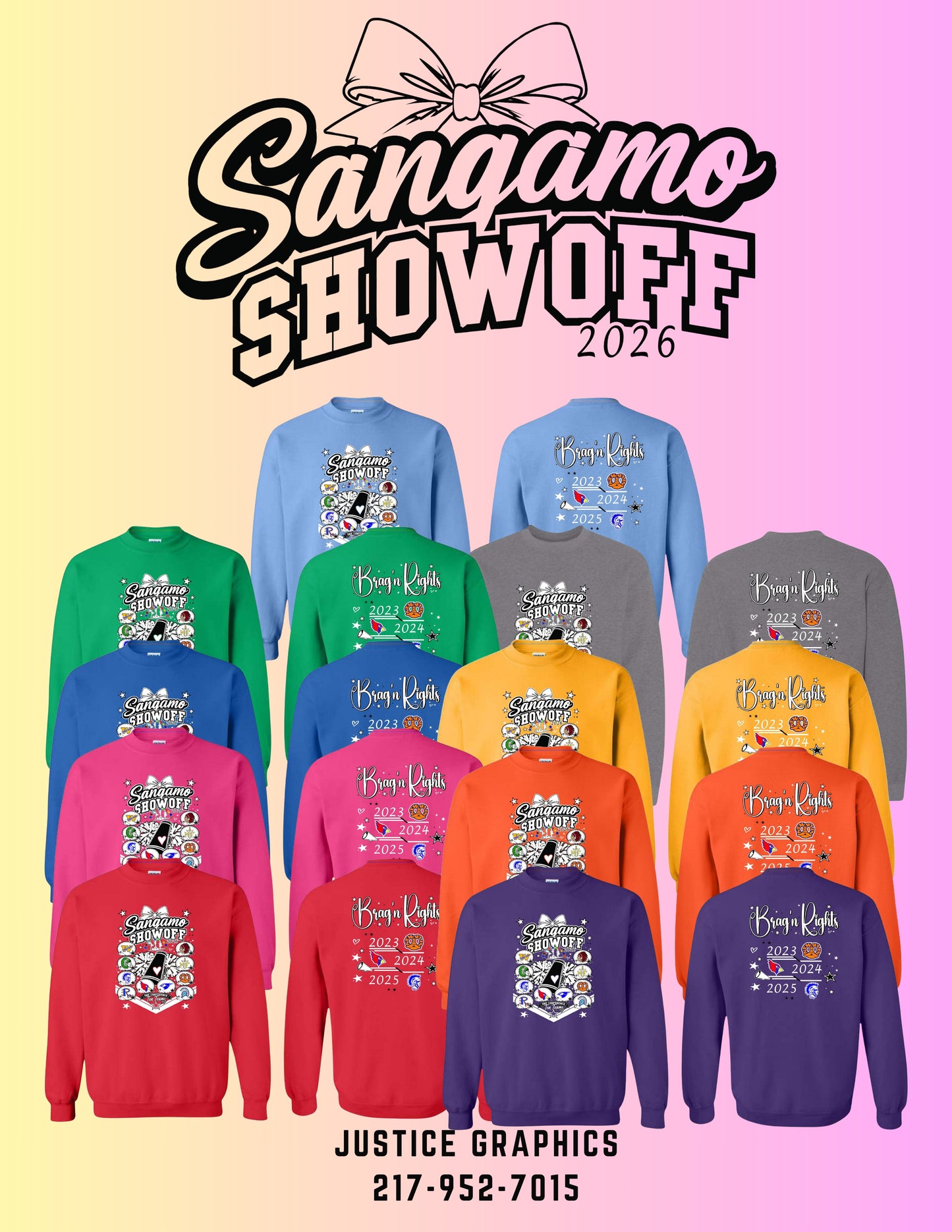 4TH Annual Sangamo Showoff Unisex Crewneck Sweatshirt (P.18000/18000B)