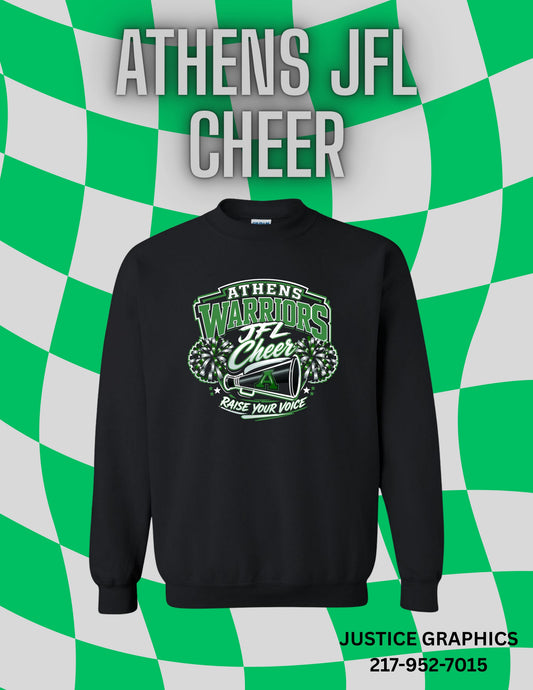 Athens JFL Cheer Unisex Crewneck Sweatshirt (P.18000/18000B)