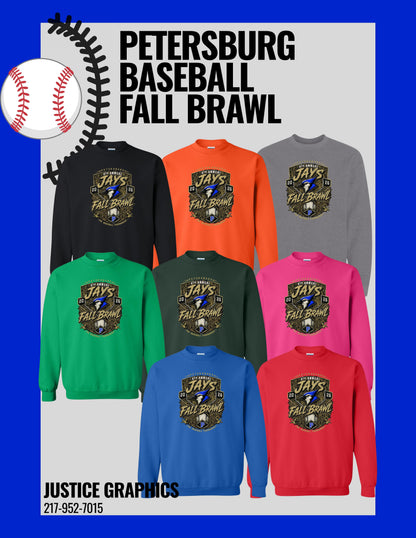 Petersburg Baseball Fall Brawl CREWNECK SWEATSHIRT (P.18000)