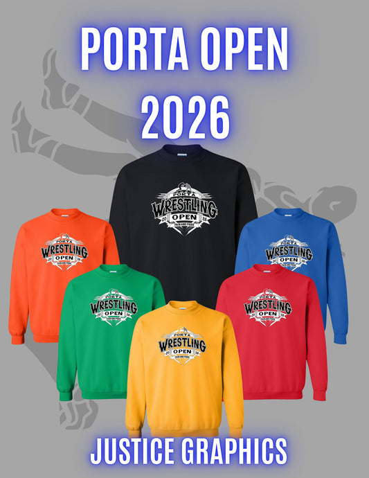 PORTA OPEN UNISEX CREWNECK SWEATSHIRT (P.18000)