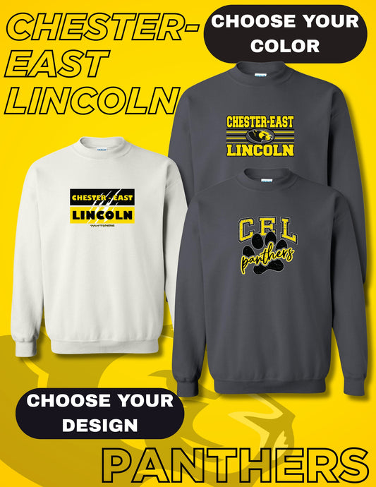 Chester-East Lincoln Unisex Crew Sweatshirt (P.18000/18000B)