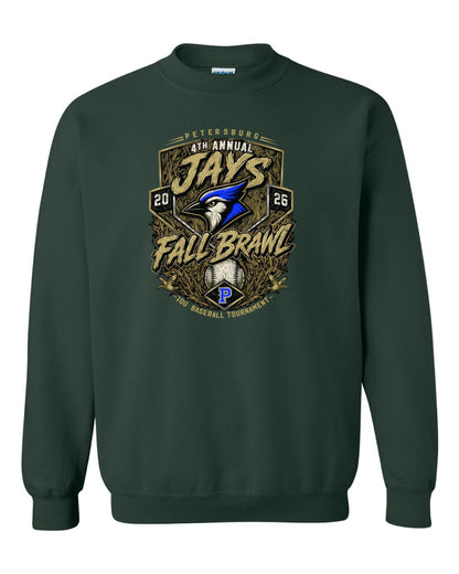 Petersburg Baseball Fall Brawl CREWNECK SWEATSHIRT (P.18000)