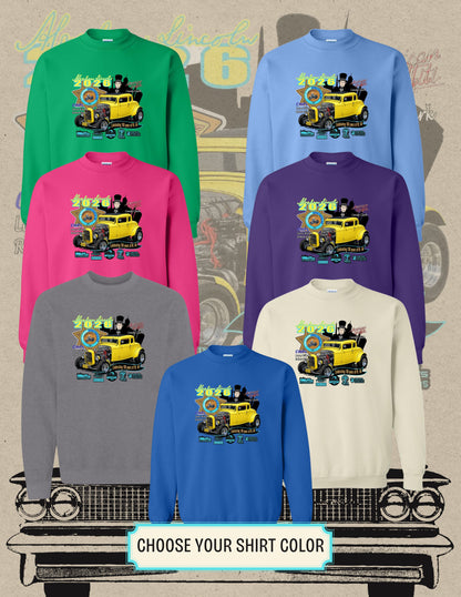 Abe Lincoln Car Show 2026 CREW SWEATSHIRT (P.18000)