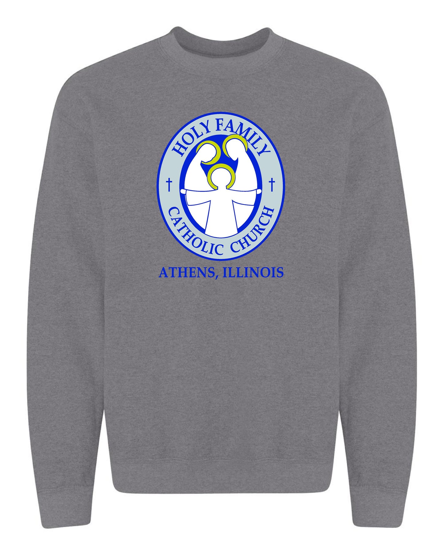 St. Peter and Holy Family Catholic Church Unisex Crew Sweatshirt (P.18000)