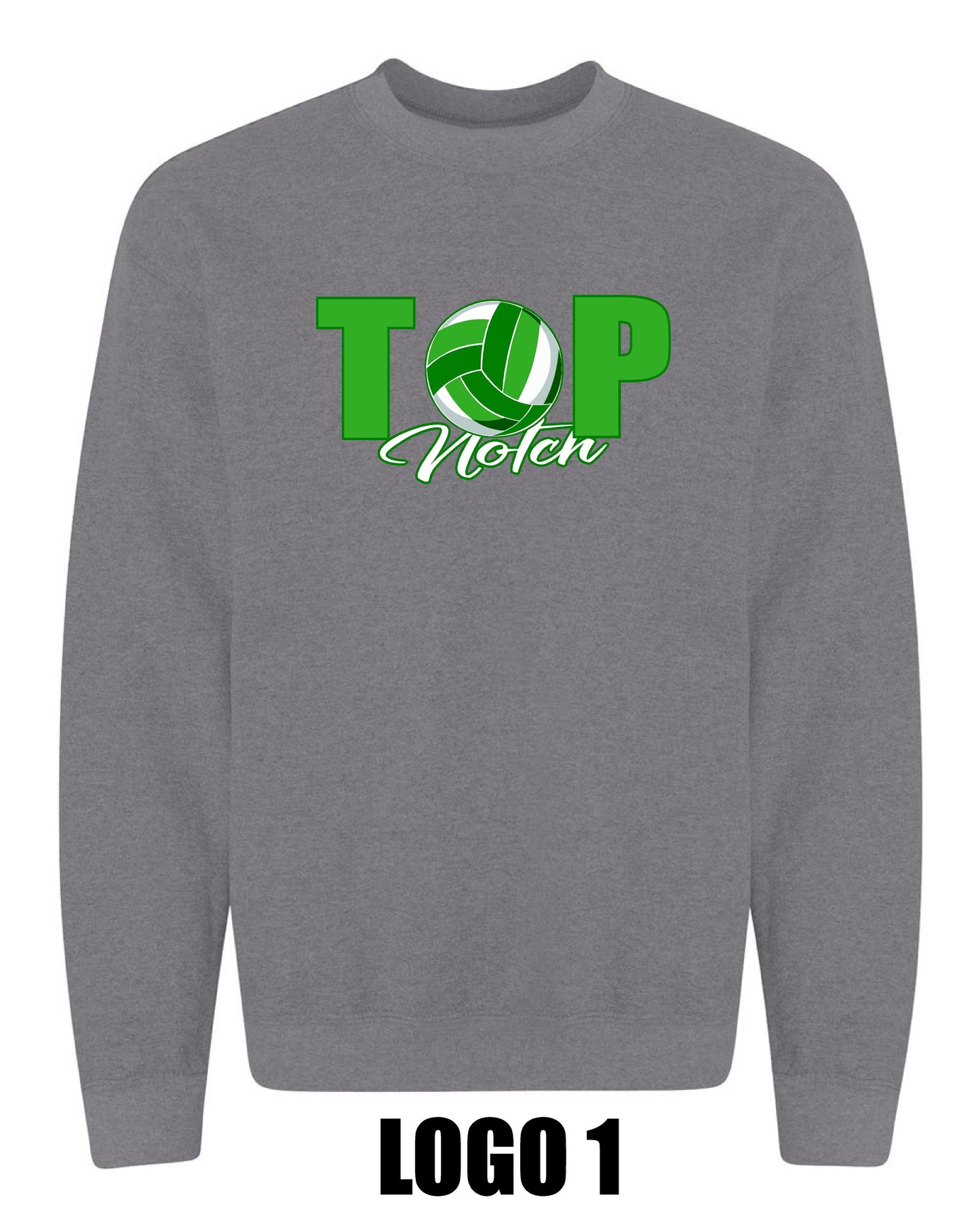 TOP NOTCH UNISEX CREW SWEATSHIRT (18000)