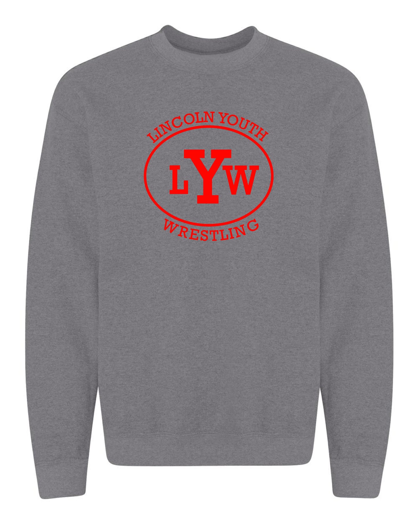 Lincoln Youth Wrestling Unisex Crew Sweatshirt (P.18000/18000B)