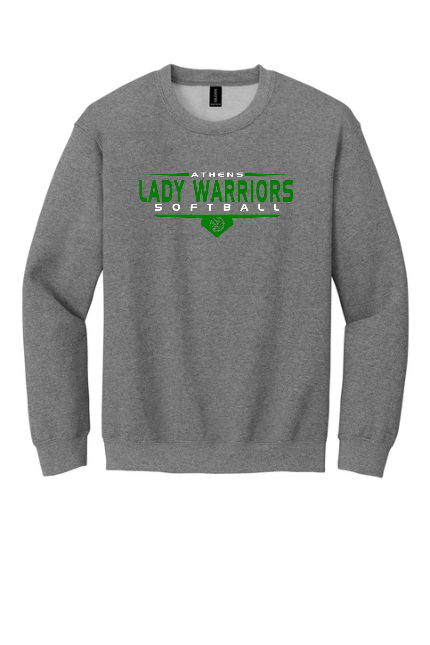 ATHENS JUNIOR HIGH SOFTBALL Unisex Crew Sweatshirt (P.18000)