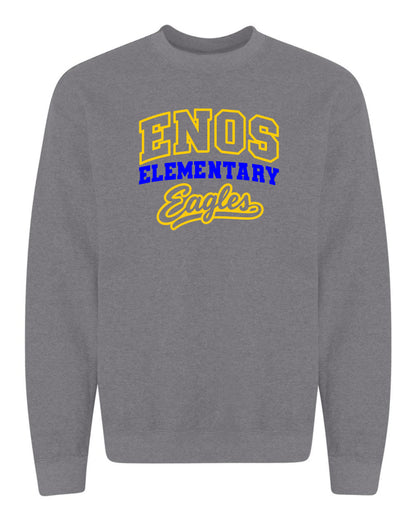 Enos Elementary School Unisex Crewneck Sweatshirt (P.18000/18000B))