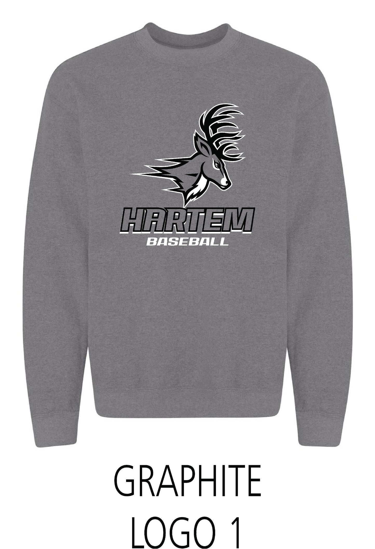 Hartem Baseball Unisex Crew Sweatshirt (P.18000/18000B)