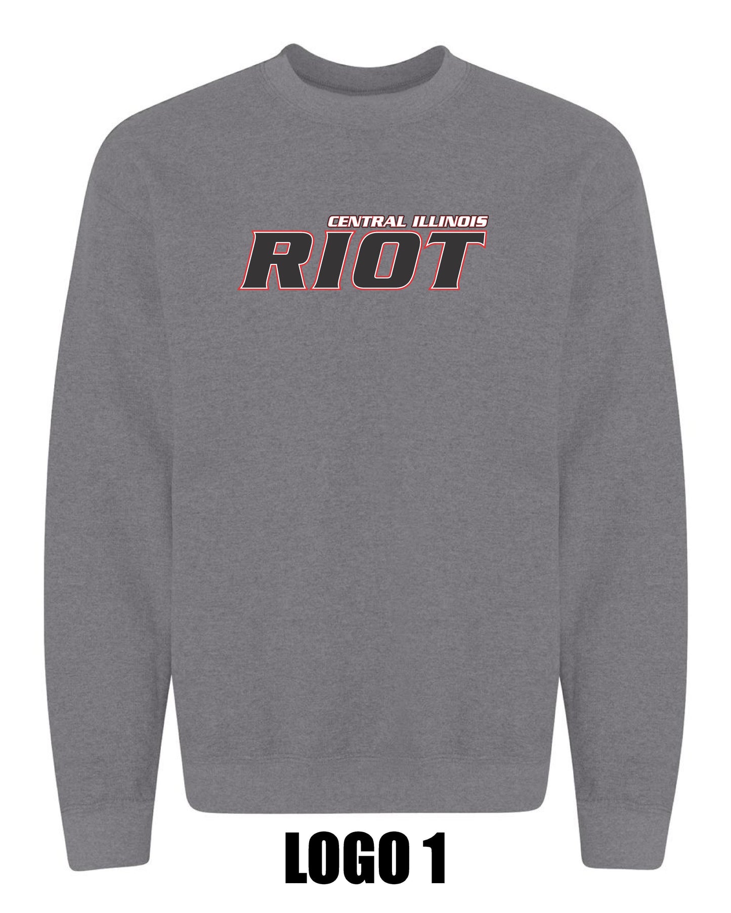 RIOT SOFTBALL UNISEX CREW SWEATSHIRT (P.18000)