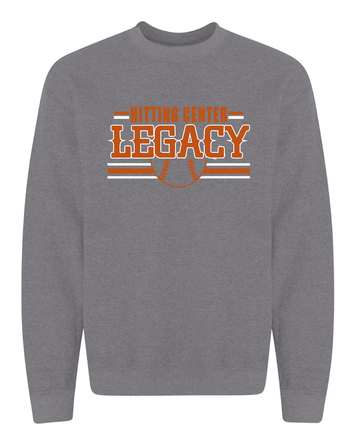 Hitting Center Legacy Softball Unisex Crew Sweatshirt (P.18000)