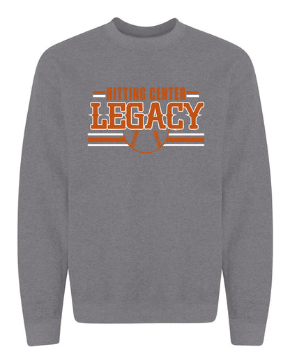 Hitting Center Legacy Softball Unisex Crew Sweatshirt (P.18000)