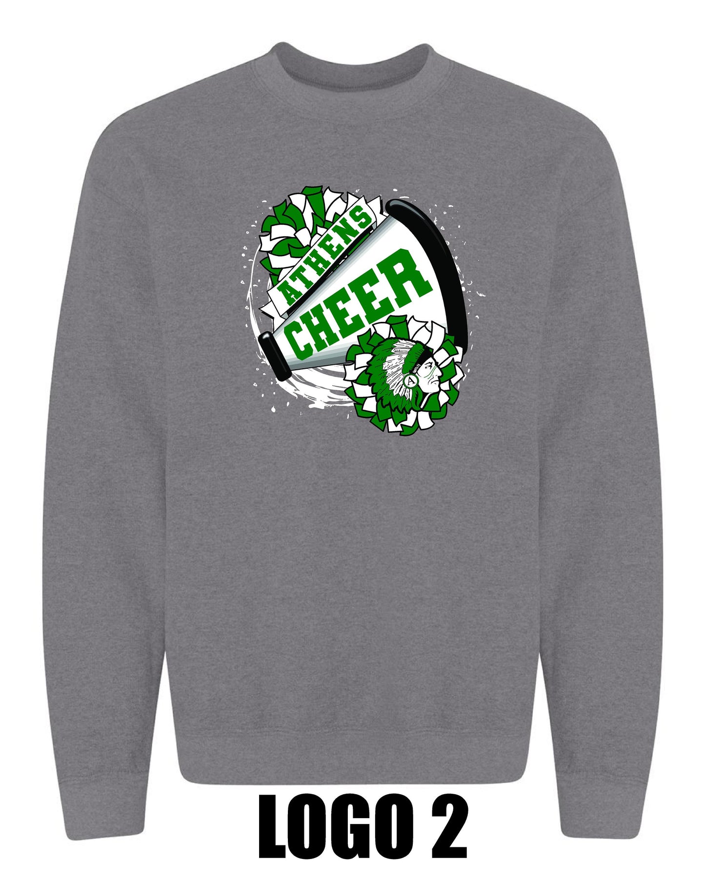Athens Cheer Crew Sweatshirt (P.18000/18000B)