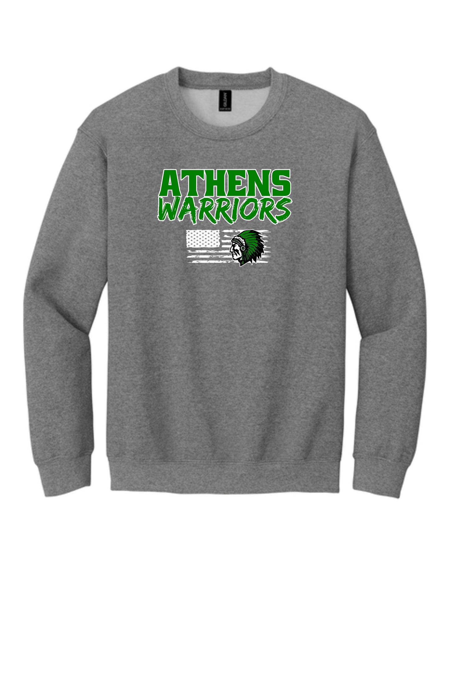 ATHENS JUNIOR HIGH SOFTBALL Unisex Crew Sweatshirt (P.18000)